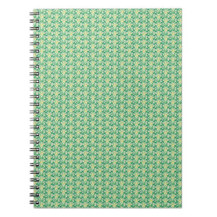 Vintage Art Nouveau snowdrop floral pattern Notebook