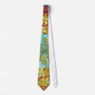 Vintage Art Nouveau Tie