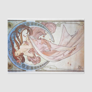 Vintage Art Nouveau  Tissue Paper