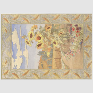 Vintage Art Nouveau Ukraine  Tissue Paper