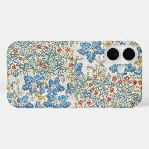 Vintage Art Nouveau Wild Geranium Floral Pattern iPhone 16 Case