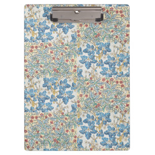 Vintage Art Nouveau Wild Geranium Floral Pattern Clipboard