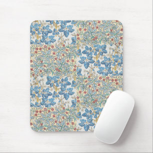 Vintage Art Nouveau Wild Geranium Floral Pattern Mouse Mat
