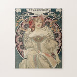 Vintage Art of Artist Alphonse Mucha Jigsaw Puzzle<br><div class="desc">Vintage Art of Artist Alphonse Mucha</div>
