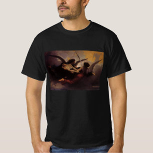Vintage Art, Soul Brought to Heaven by Bouguereau T-Shirt