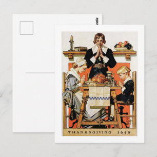 Vintage Art Thanksgiving Postcards