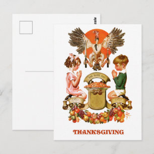 Vintage Art Thanksgiving Postcards