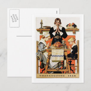 Vintage Art Thanksgiving Postcards
