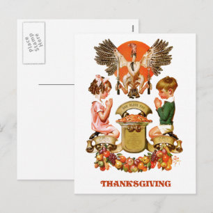 Vintage Art Thanksgiving Postcards