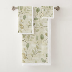 Vintage Art Towel   Home & Living Elegance