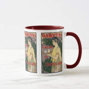 vintage Art: Van Houten's Holland Cocoa Chocolate Mug