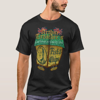 Vintage Arthur Treacheru2019s Fish & Chips 1969 Te T-Shirt