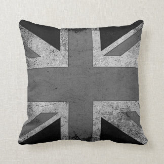 Vintage Artistic Grunge UK Flag Cushion
