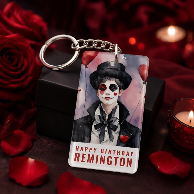 Vintage Artistic Keychain Custom Name Gift (Creator Uploaded)