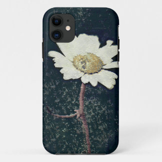 Vintage Artistic White Daisy Art iPhone 5 Case