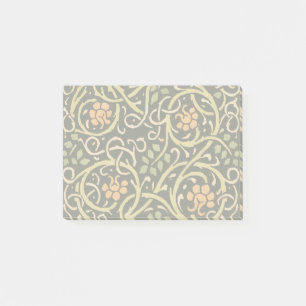 Vintage Arts and Crafts Floral Pattern Roycroft Post-it Notes
