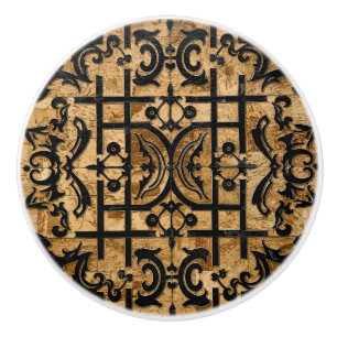 Vintage Arts & Crafts Craftsman, Mission Style Ceramic Knob