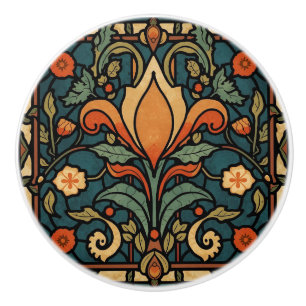 Vintage Arts & Crafts Craftsman, Mission Style Ceramic Knob