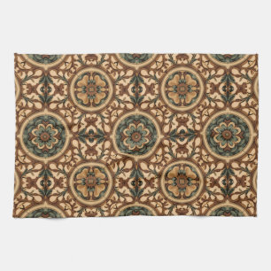 Vintage Arts & Crafts Craftsman, Mission Style  Tea Towel