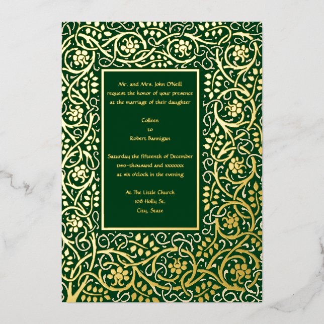 Vintage Arts & Crafts Movement Roycroft Border (Front)