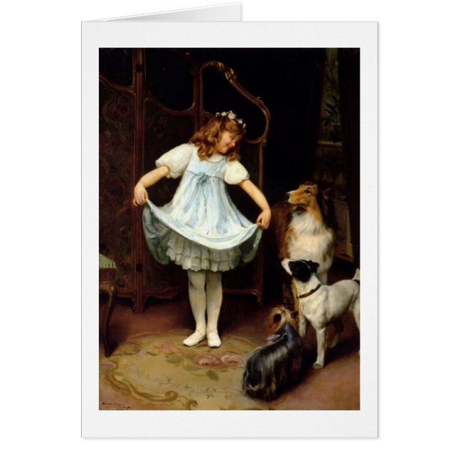 Vintage Artwork - An Audience of Dogs, (Front)