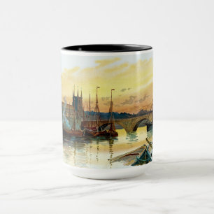 Vintage Artwork of London Bridge Mug