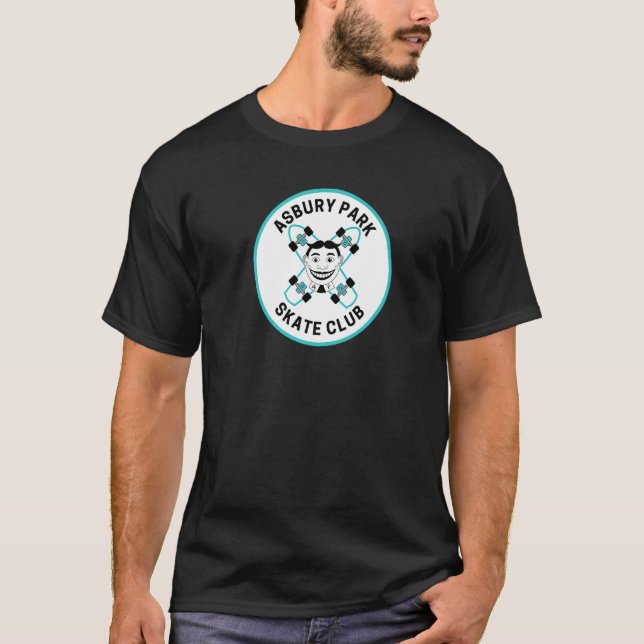 Vintage Asbury Park Skateboarding Club T-Shirt (Front)