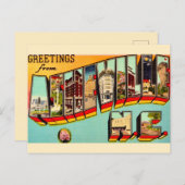Vintage Asheville NC Postcard (Front/Back)