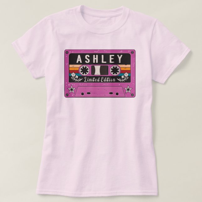 Vintage Ashley Name T-Shirt (Design Front)