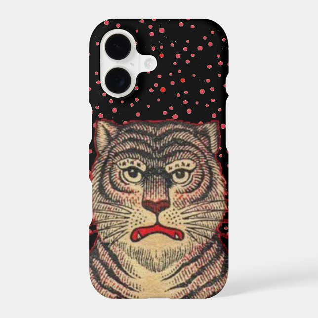 Vintage Asian Striped Fierce Tiger (Back)
