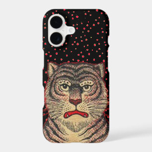 Vintage Asian Striped Fierce Tiger