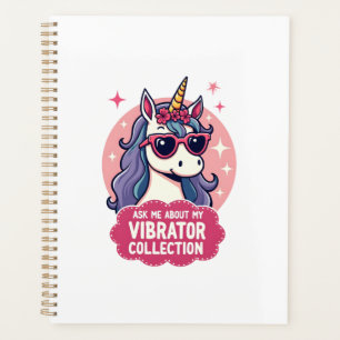 Vintage Ask Me About My Vibrator Collection Unicor Planner