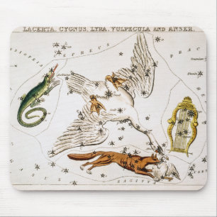 Vintage Astronomical Map Mouse Mat
