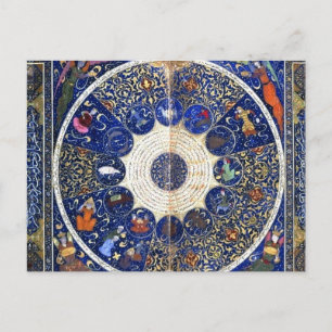 Vintage Astronomical Maps and Constellations Postcard