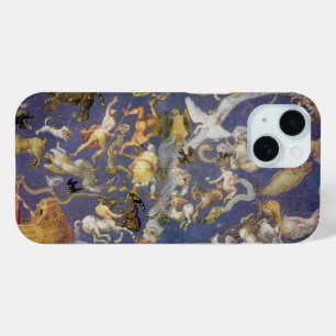 Vintage Astronomy Celestial Constellations Fresco iPhone 15 Case