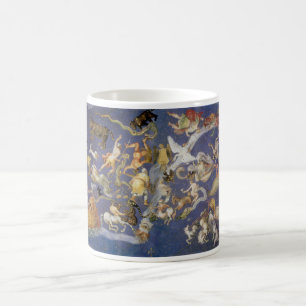 Vintage Astronomy Celestial Constellations Fresco Coffee Mug
