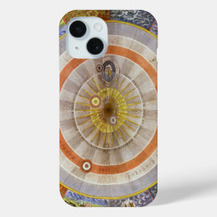 Vintage Astronomy Celestial Copernican Planisphere iPhone 15 Case