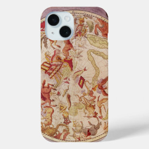Vintage Astronomy, Celestial Map by Carel Allard iPhone 15 Case
