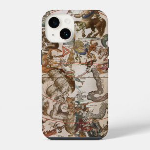 Vintage Astronomy, Constellations of Southern Sky iPhone 14 Case