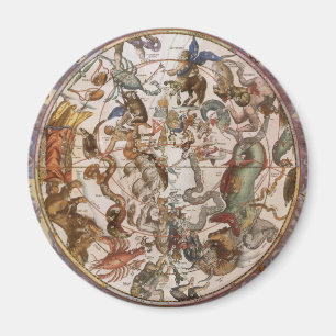 Vintage Astronomy, Constellations of Southern Sky Magnet