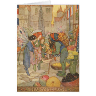 Vintage - At the Fairy Market,