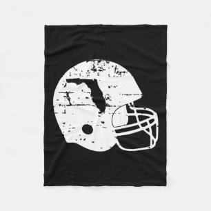 Vintage Athletic Sports Design Florida Football He Fleece Blanket