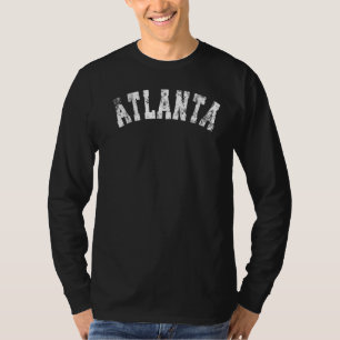 Vintage Atlanta Georgia Retro Distressed Apparel T-Shirt