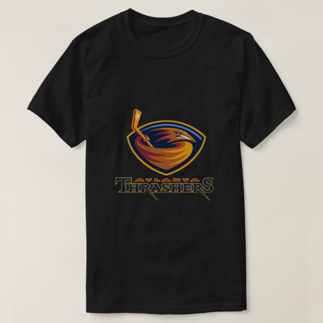 Vintage Atlanta Hockey - Retro Thrashers Classic T-Shirt (Design Front)