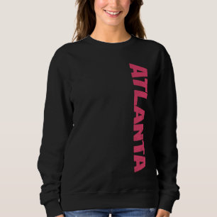 Vintage Atlanta Home City Pride Varsity Atlanta Sweatshirt