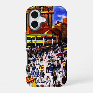 Vintage Atlantic City Travel iPhone 16 Case