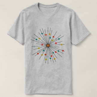 Vintage Atomic Dot Retro T-Shirt