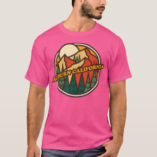 Vintage Auburn California Mountain Hiking Souvenir T-Shirt