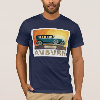 Vintage Auburn Motors Sunburst Ad T-Shirt