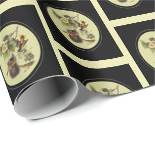 Vintage Audubon Birds Troupial Oriole    Wrapping Paper